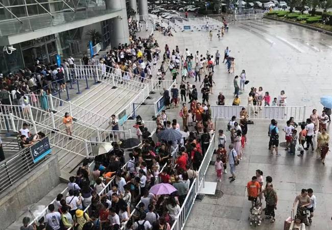 科技馆客流量统计分析系统